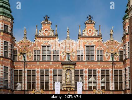 Manieristische Großarmee, Altes Arsenal, Danzig, Gdańsk, Polen Stockfoto