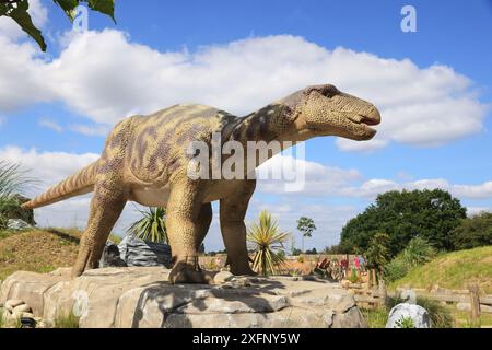Der Yorkshire Wildlife Park, ein Zoo, Naturschutzzentrum & Rehabilitation & Touristenattraktion, in der Nähe von Doncaster, Süd-Yorkshire. Stockfoto