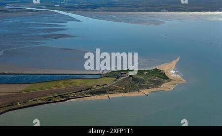 Pointe de l'Aiguillon, l'Aiguillon sur mer, Aiguillon Bay, Vendee, Frankreich, Juli 2017. Stockfoto