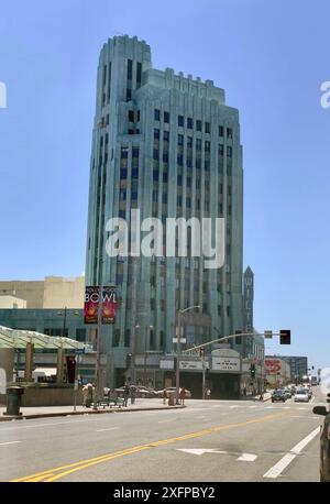 Wiltern Theater, Art Deco, Architektur, Los Angeles, Kalifornien, USA Stockfoto