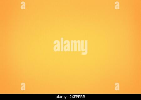 Gelber orangefarbener, körniger verlaufender Hintergrund, abstraktes, weiches, verschwommenes Banner Stockfoto