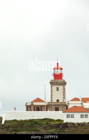 Cabo da Roca Leuchtturm, Portugal Stockfoto