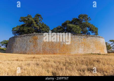 Die Ruinen des Großen Simbabwe in der Nähe von Masvingo in Simbabwe Stockfoto