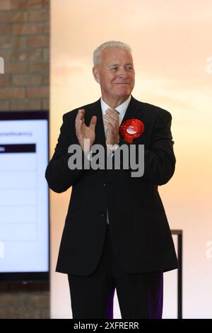 Blyth, Großbritannien - neu gewählter Labour-Abgeordneter für Blyth und Ashington Ian Lavery Credit: Jill ODonnell/Alamy Live News Stockfoto