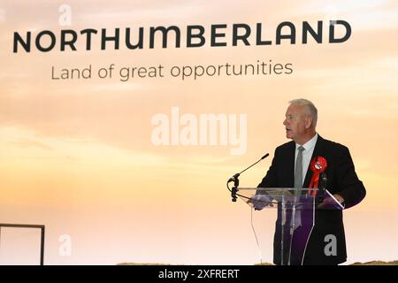 Blyth, Großbritannien - neu gewählter Labour-Abgeordneter für Blyth und Ashington Ian Lavery Credit: Jill ODonnell/Alamy Live News Stockfoto