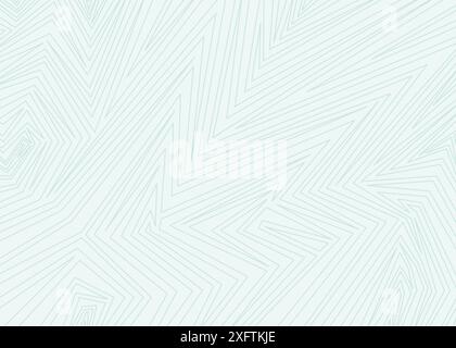 Abstraktes geometrisches Linienmuster. Hintergrund mit dezentem Vektormuster Stock Vektor