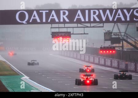 Startet das Training während der 7. Runde der FIA Formel-3-Meisterschaft 2024 vom 5. Bis 7. Juli 2024 auf dem Silverstone Circuit in Silverstone, Großbritannien - Foto Eric Alonso / DPPI Stockfoto