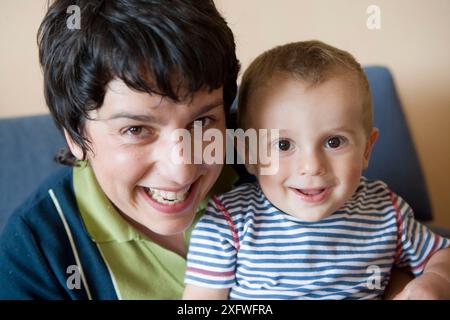 Mutter und Kind Stockfoto