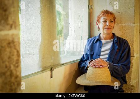 Maria Antònia Oliver Cabrer (Manacor, Balearen, 4. Dezember 1946 - Sancellas, Balearen, Februar 2022), Autor. Mallorca, Spanien. Stockfoto