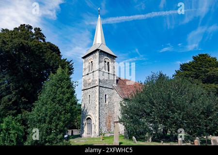 Die Kirche der Heiligen Jungfrau Maria, Ripple, Kent Stockfoto