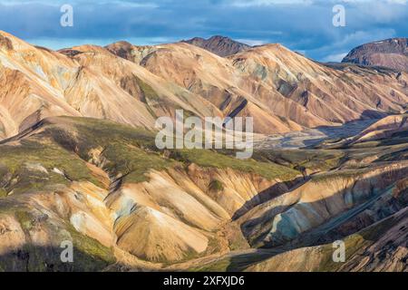 Rhyolith Mountains, Landmannalaugar, Island. September 2017 Stockfoto