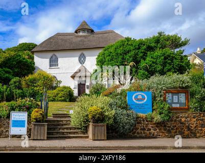 Fairlynch Museum im Stadtzentrum von Budleigh Salterton, Devon Großbritannien. Stockfoto