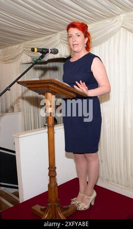 BILDER ABLEGEN. Juli 2024. Die Labour-Parlamentsabgeordnete Louise Haigh kehrt als Sheffield Heeley-Parlamentsabgeordnete nach der Parlamentswahl gestern zurück. Sie wurde heute zur neuen Verkehrsministerin im Kabinett von Keir Starmer ernannt. Westminster, London, Großbritannien. Juli 2019. Louise Haigh nahm an einer Parlamentarischen Veranstaltung im House of Lords in Westminster, London Teil. Kredit: Maureen McLean/Alamy Stockfoto