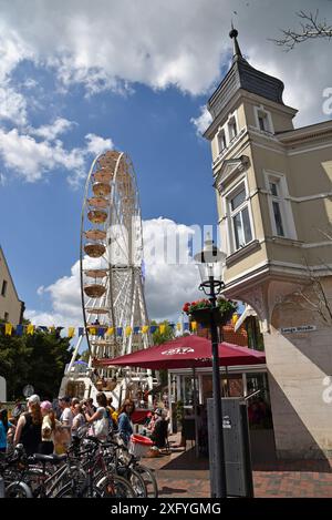 Europa, Deutschland, Metropolregion Hamburg, Niedersachsen, Bezirk Stade, Buxtehude, Altstadt, Messe Stockfoto