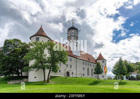 Schloss Höchstädt, Höchstädt an der Donau, Bayern, Deutschland Stockfoto