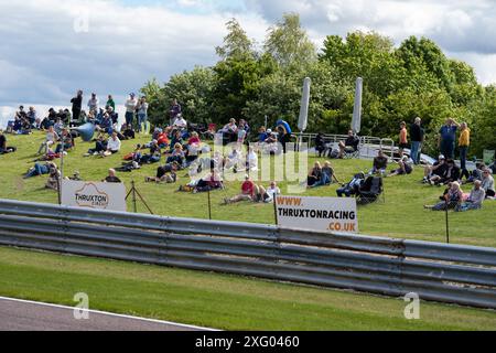 Andover, Hampshire - 8. Juni 2024: British Touring Car Championship Thruxton Qualifying Massen Stockfoto