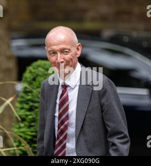 London, Großbritannien. 6. juli 2024 Mitglieder des neuen Arbeitskabinetts in der Downing Street London UK Pat McFadden, Kanzler des Herzogtums Lancaster Credit: Ian Davidson/Alamy Live News Stockfoto