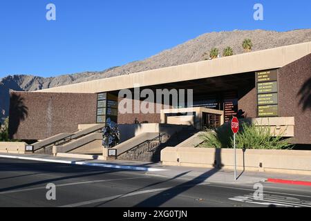 PALM SPRINGS, KALIFORNIEN - 21. JUNI 2024: Das Palm Springs Art Museum ist ein innovatives und zukunftsweisendes künstlerisches Kulturzentrum in Coachella Stockfoto