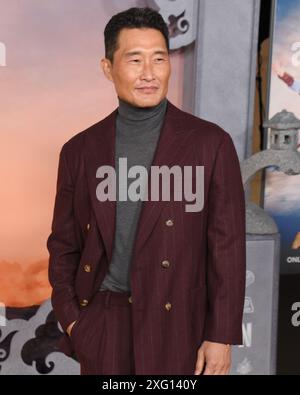 Hollywood, USA - 15. Februar 2024: Daniel Dae Kim nimmt an der Premiere von Netflix's Avatar The Last Airbender Teil. Stockfoto