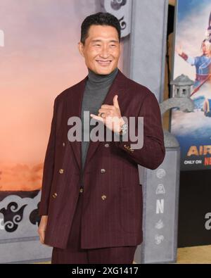 Hollywood, USA - 15. Februar 2024: Daniel Dae Kim nimmt an der Premiere von Netflix's Avatar The Last Airbender Teil. Stockfoto