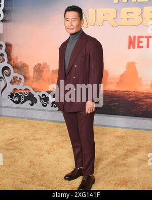 Hollywood, USA - 15. Februar 2024: Daniel Dae Kim nimmt an der Premiere von Netflix's Avatar The Last Airbender Teil. Stockfoto