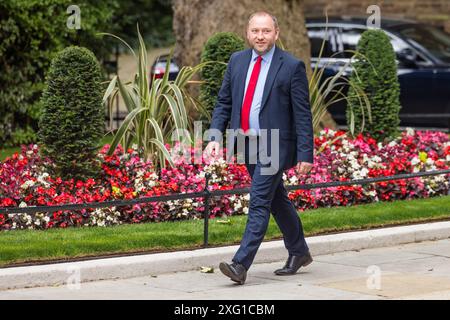 Downing Street, London, Großbritannien. Juli 2024. Ian Murray, Abgeordneter für Schottland, trifft in der Downing Street ein, als der britische Premierminister Keir Starmer für sein Labour-Kabinett ernennt. Quelle: Amanda Rose/Alamy Live News Stockfoto