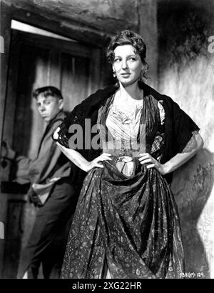 ANTHONY NEWLEY als Artful Dodger und KAY WALSH als Nancy in OLIVER TWIST 1948 Regisseur DAVID LEAN Roman Charles Dickens Produzent Ronald Neame Cineguild / General Film Distributors (GFD) Stockfoto