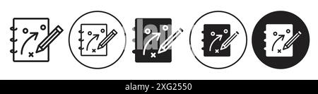 Brand Strategy Symbol Vector Set Collection für Web Vector Set Collection für App ui Stock Vektor