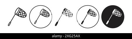 Erfassung von Net Symbol Vector Set für Web Vector Set Collection für App ui Stock Vektor