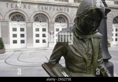 Theater Campoamor. Oviedo. Spanien Stockfoto