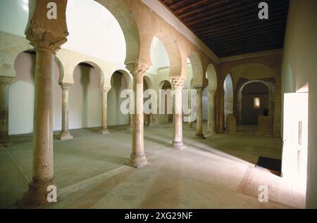 San Miguel De La Escalada Church. Provinz León. Spanien Stockfoto