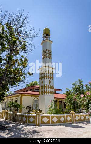 Masjid Al-Sidhheeq in Guraidhoo, Malediven Stockfoto