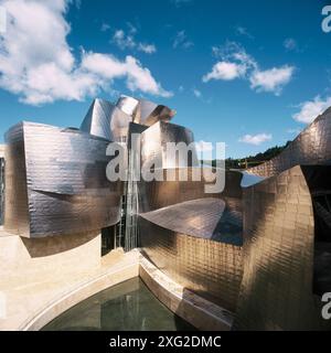 Guggenheim-Museum. Bilbao. Bizkaia. Euskadi. Spanien. Stockfoto