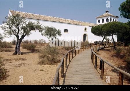 Besucherzentrum El Acebuche. Doñana Nationalpark. Andalucia. Spanien Stockfoto