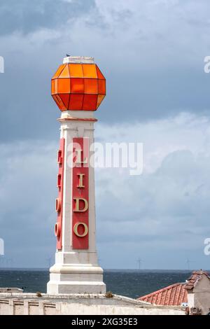 Der Lido Tower in Cliftonville Margate Kent UK Stockfoto