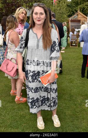 1. Juli 2024. East Molesey, Surrey, Großbritannien. Ruth Gemmell beim RHS Hampton Court Palace Garden Festival 2024. Sue Andrews/Alamy. Stockfoto