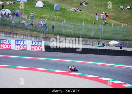 Mugello, Italien - 2. Juni 2024: Der Fahrer Luca Marini bei der italienischen MotoGP Stockfoto