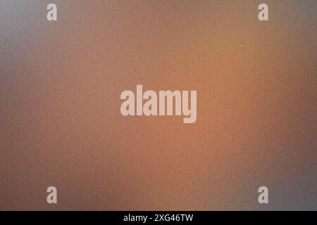 Abstrakter Hintergrund mit einer subtilen, körnigen Textur und einem glatten Verlauf aus warmen, erdigen Tönen Stockfoto