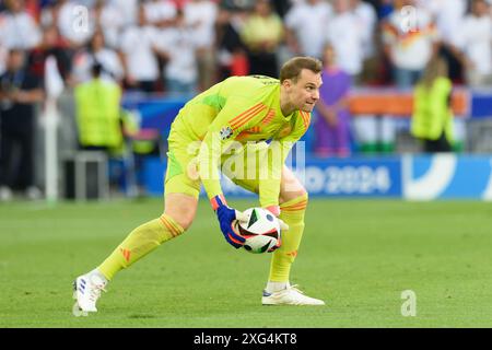 Stuttgart, Deutschland. Juli 2024. Stuttgart, 5. Juli 2024: Torhüter Manuel neuer (Deutschland) beim Viertelfinalspiel der UEFA EURO 2024 zwischen Spanien und Deutschland in der Stuttgart Arena. (Sven Beyrich/SPP) Credit: SPP Sport Press Photo. /Alamy Live News Stockfoto