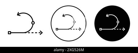 Scrum icon Vektor-Logo-Set-Sammlung für Web-App-ui Stock Vektor