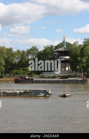 Battersea Frieden Pagode Stockfoto