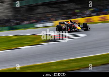 Silverstone Circuit, Towcester, Großbritannien. 6. Juli 2024; Max Verstappen aus den Niederlanden und Oracle Red Bull Racing während des Formel-1-Grand-Prix von British Credit: Jay Hirano/AFLO/Alamy Live News Stockfoto