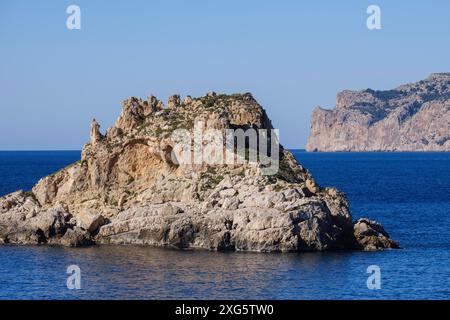 Malgrats Islands Marine Reserve, Calvia, Mallorca, Balearen, Spanien Stockfoto