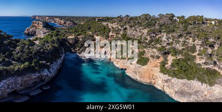 Calo d es Moro, Santanyi, Mallorca, Balearen, Spanien Stockfoto