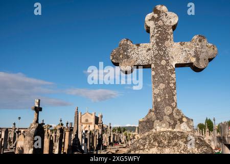 Friedhof Llucmajor, Mallorca, Balearen, Spanien Stockfoto