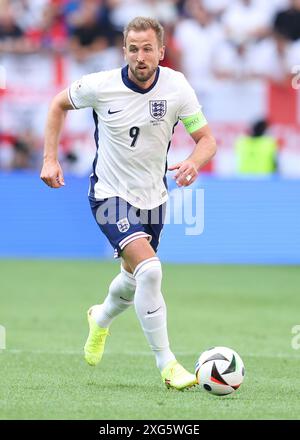 Düsseldorf, Deutschland. Juli 2024. Harry Kane aus England während des Viertelfinales der UEFA-Europameisterschaften in der Düsseldorfer Arena. Der Bildnachweis sollte lauten: Paul Terry/Sportimage Credit: Sportimage Ltd/Alamy Live News Stockfoto