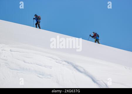 Schneeschuhwandern, Melchior Island, Antarktis, Sonntag, 19. November, 2023. Foto: David Rowland / One-Image.com Stockfoto