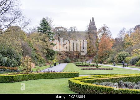 St. Machar's Cathedral, eine Kirche in Aberdeen, Schottland. Es liegt nördlich des Stadtzentrums. Stockfoto