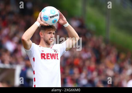 Jan Thielmann (Köln) Sportfreunde Siegen vs. 1. FC Köln, Fussball, Testspiel, 06.07.2024 Foto: Rene Weiss/Eibner Stockfoto