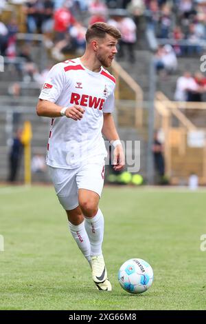 Jan Thielmann (Köln) Sportfreunde Siegen vs. 1. FC Köln, Fussball, Testspiel, 06.07.2024 Foto: Rene Weiss/Eibner Stockfoto